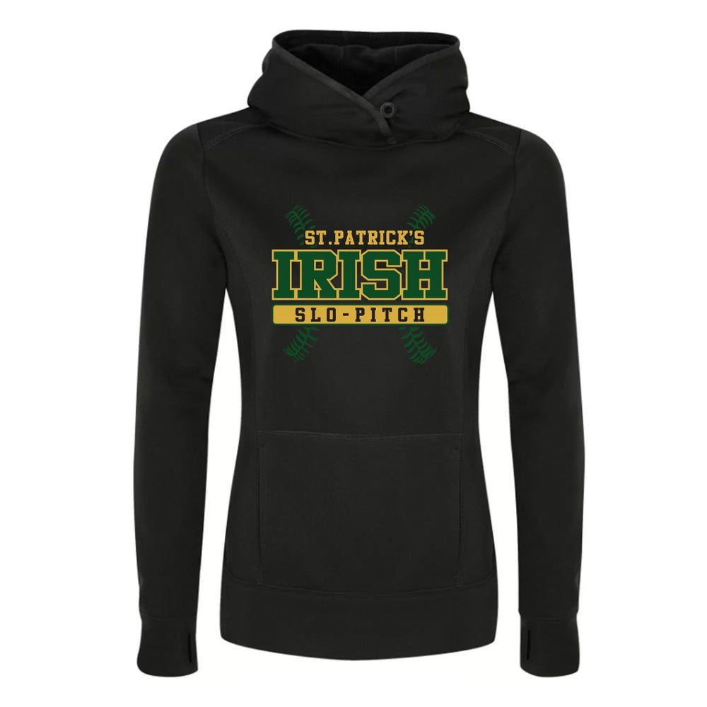 St Pats Slo-Pitch Ladies' Game Day Fleece Hooded Sweatshirt