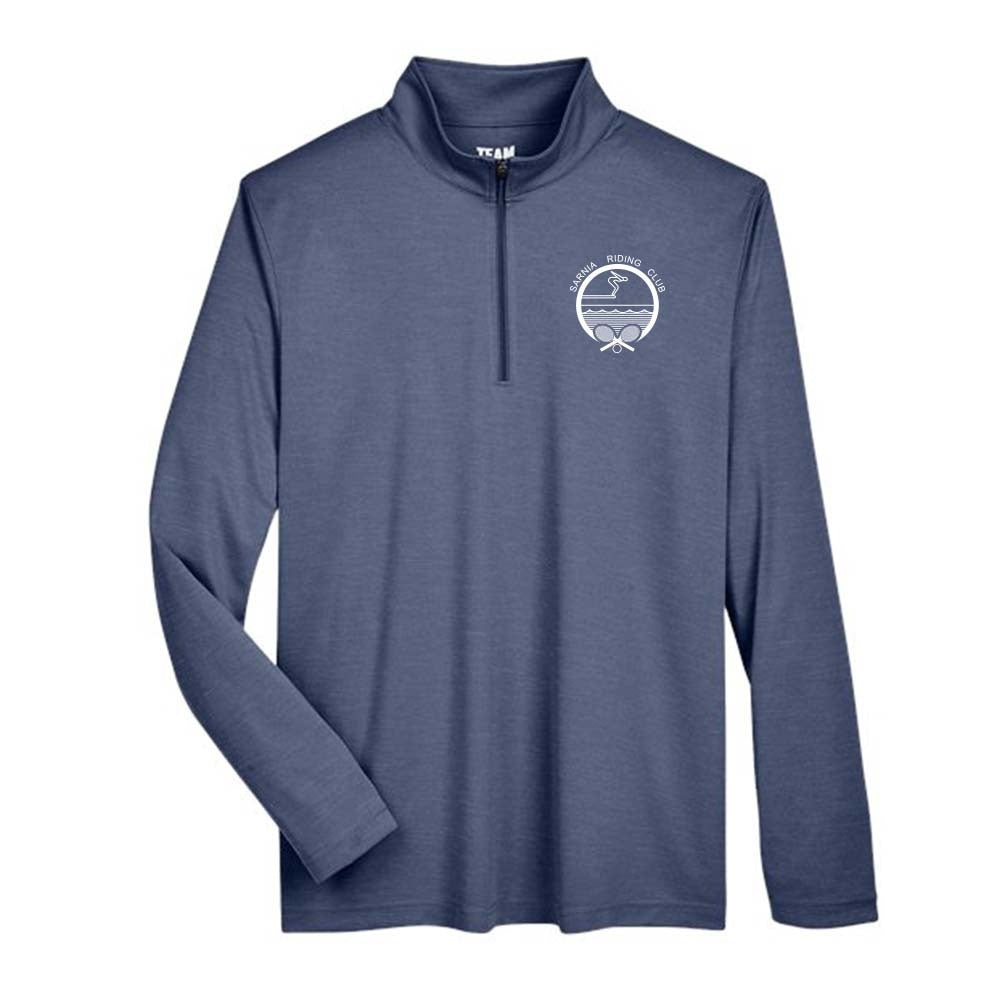 Sarnia Riding Club Adult Zone Sonic Heather Performance Quarter-Zip Pullover