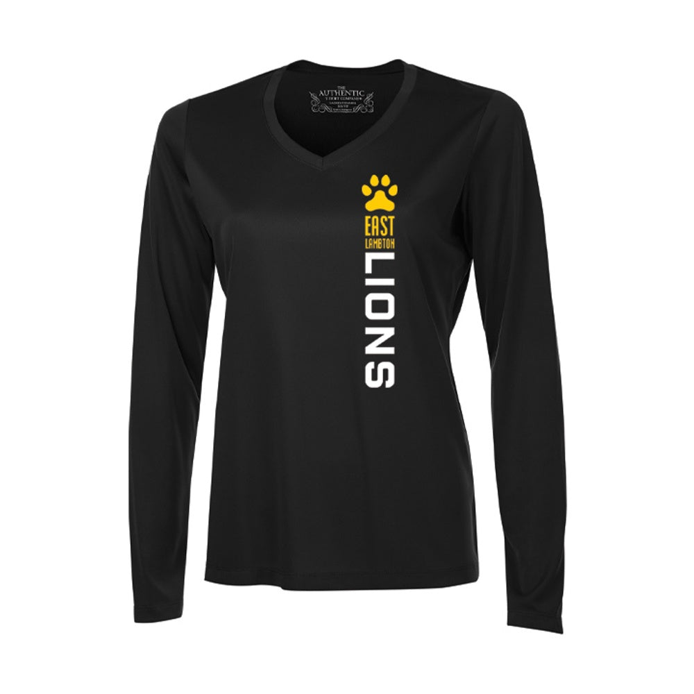 East Lambton Ladies' Pro Team Long Sleeve V-Neck T-Shirt