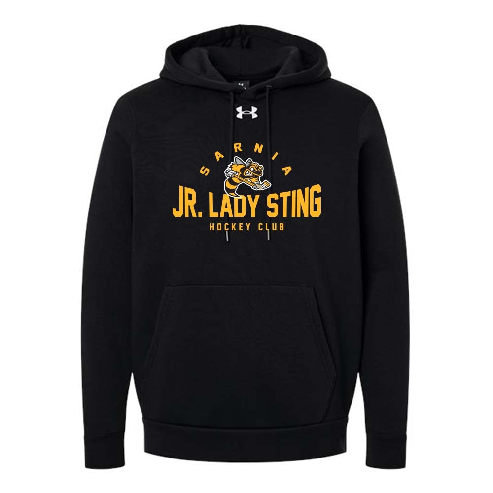 Jr Lady Sting Adult Under Armour Team Icon Fleece Hooded Sweatshirt