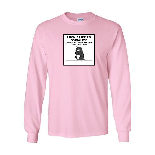 Anti-Social Ultra Cotton Long Sleeve T-Shirt