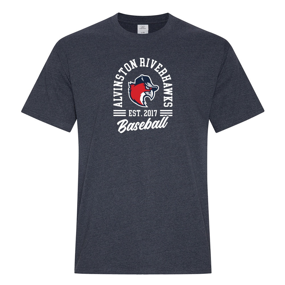 Alvinston Riverhawks Youth Earth Wash T-Shirt