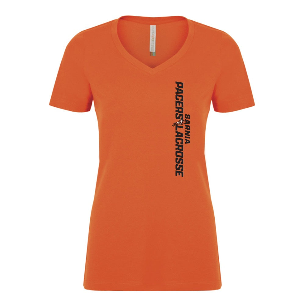 Sarnia Pacers Ladies' Eurospun Ring Spun V-Neck Tee
