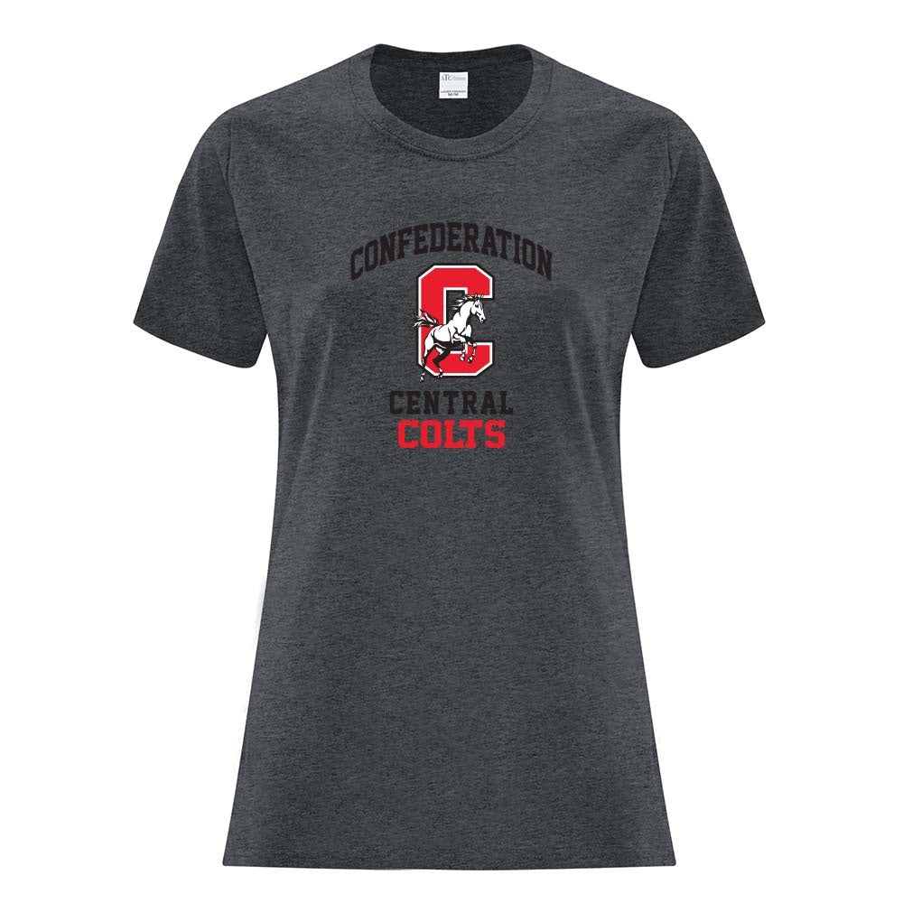 Confederation Central Ladies' Cotton T-Shirt