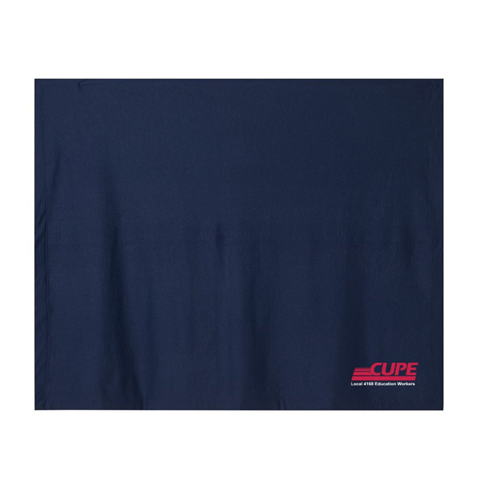 CUPE 4168 Heavy Blend Fleece Stadium Blanket