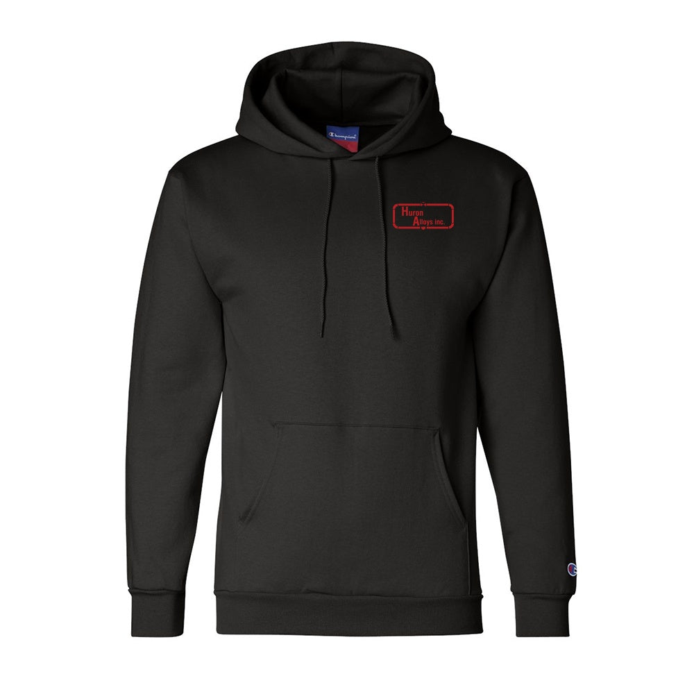 Huron Alloys Adult Champion Powerblend Pullover Hooded Sweatshirt