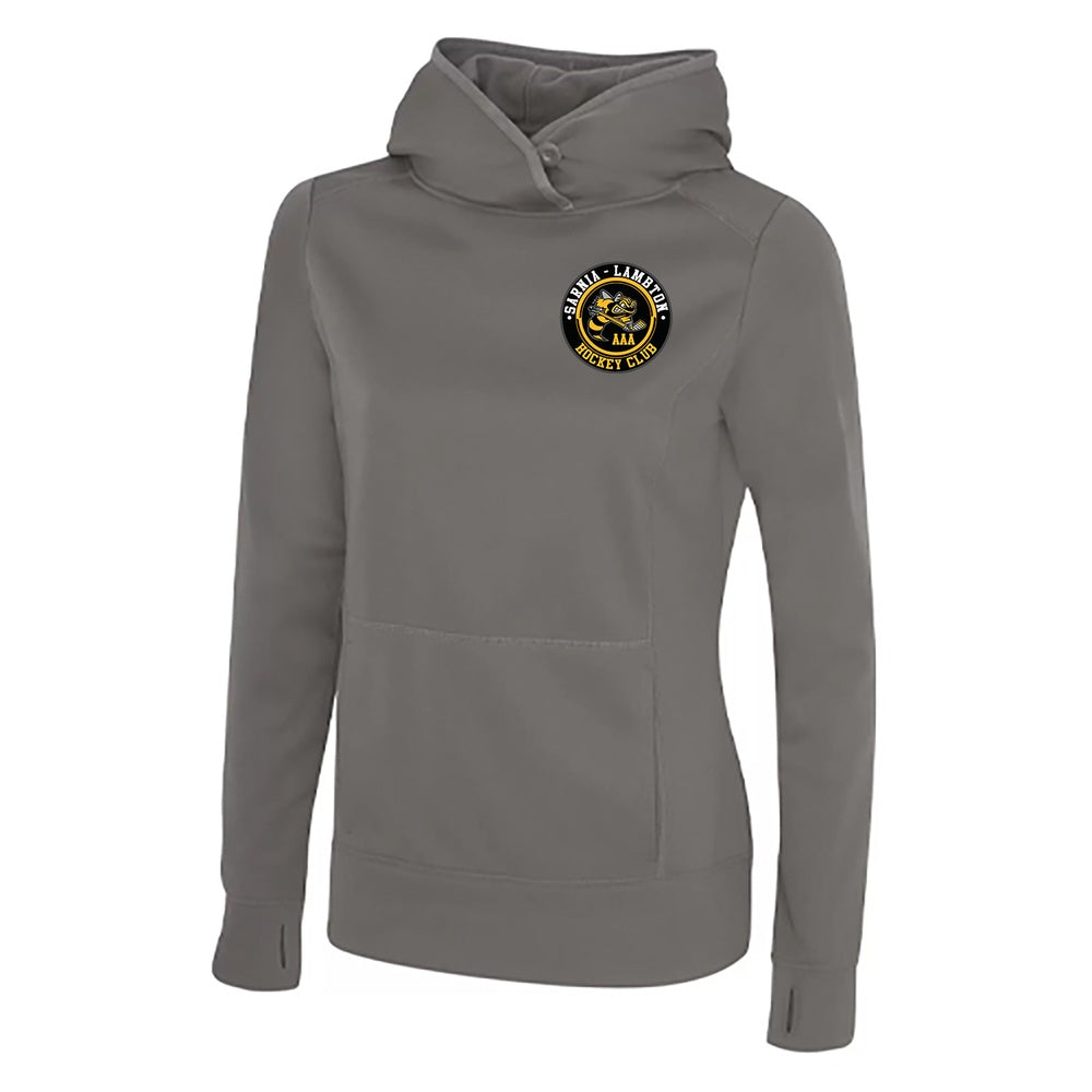 Lambton Jr Sting AAA Ladies' Game Day Fleece Hooded Sweatshirt