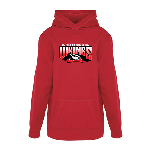St Philip Youth Game Day Fleece Hooded Sweatshirt
