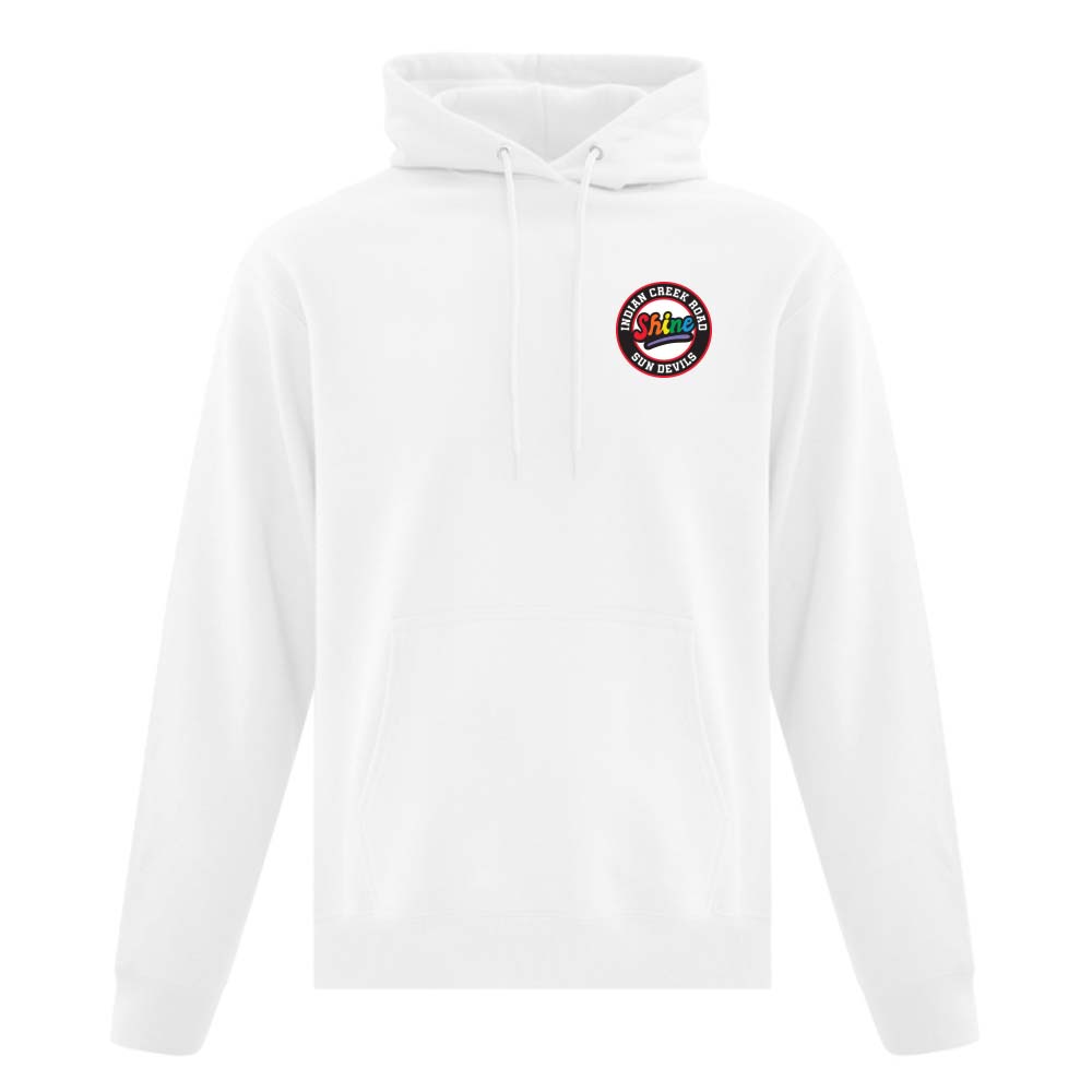 Indian Creek Road Adult Fleece Hooded Sweatshirt