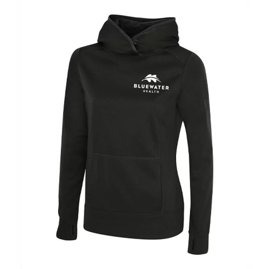 Bluewater Health Ladies' Game Day Fleece Hooded Sweatshirt