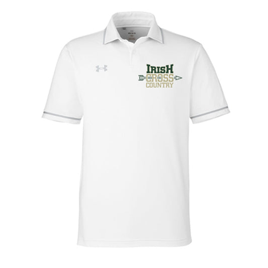 St. Pats XC Adult Under Armour Tipped Teams Performance Polo