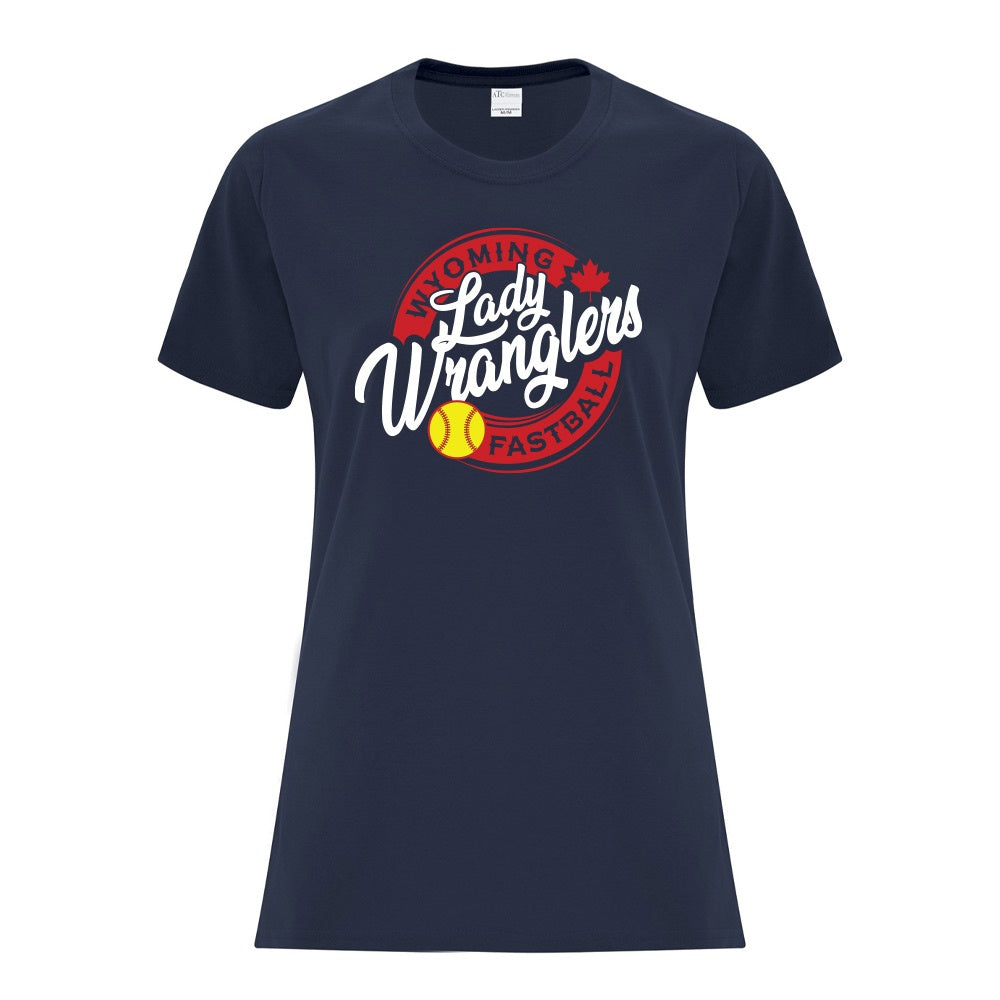 Wyoming Lady Wranglers Ladies' Cotton T-Shirt