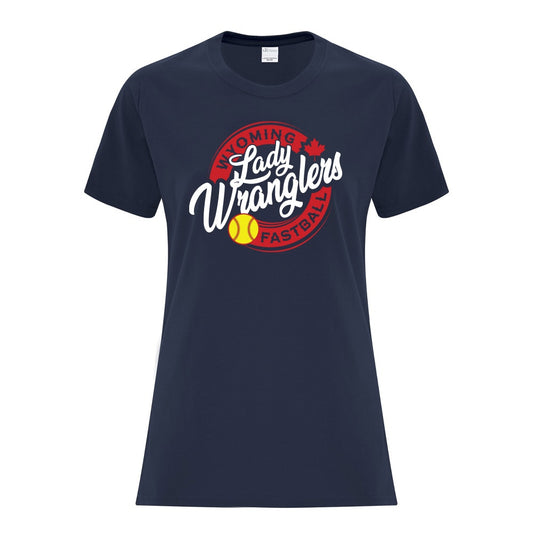 Wyoming Lady Wranglers Ladies' Cotton T-Shirt