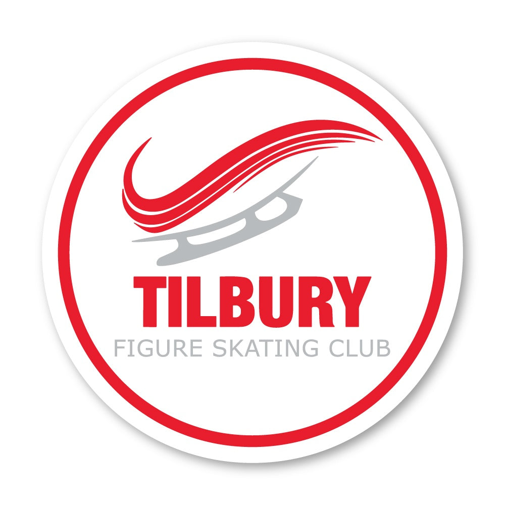 Tilbury Figure Skating 5" Vinyl Sticker