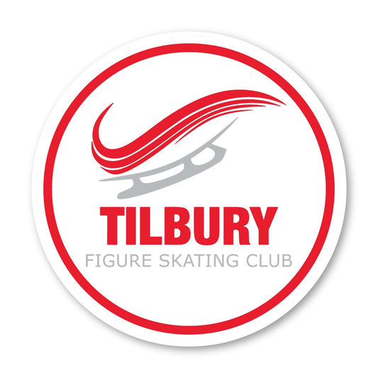 Tilbury Figure Skating 5" Vinyl Sticker