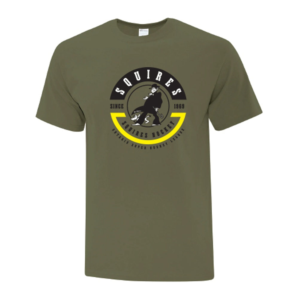 Petrolia Squires Adult Cotton T-Shirt