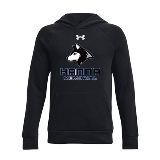 Hanna Memorial Youth Under Armour Rival Fleece Hooded Sweatshirt