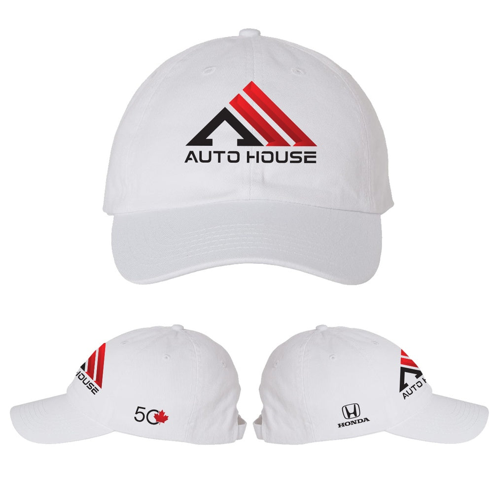 Auto House Honda Bio-Washed Classic Dad Hat