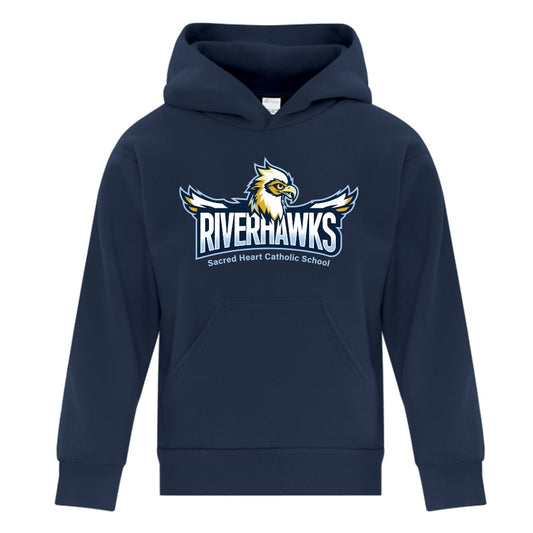 Sacred Heart Youth Fleece Hooded Sweatshirt