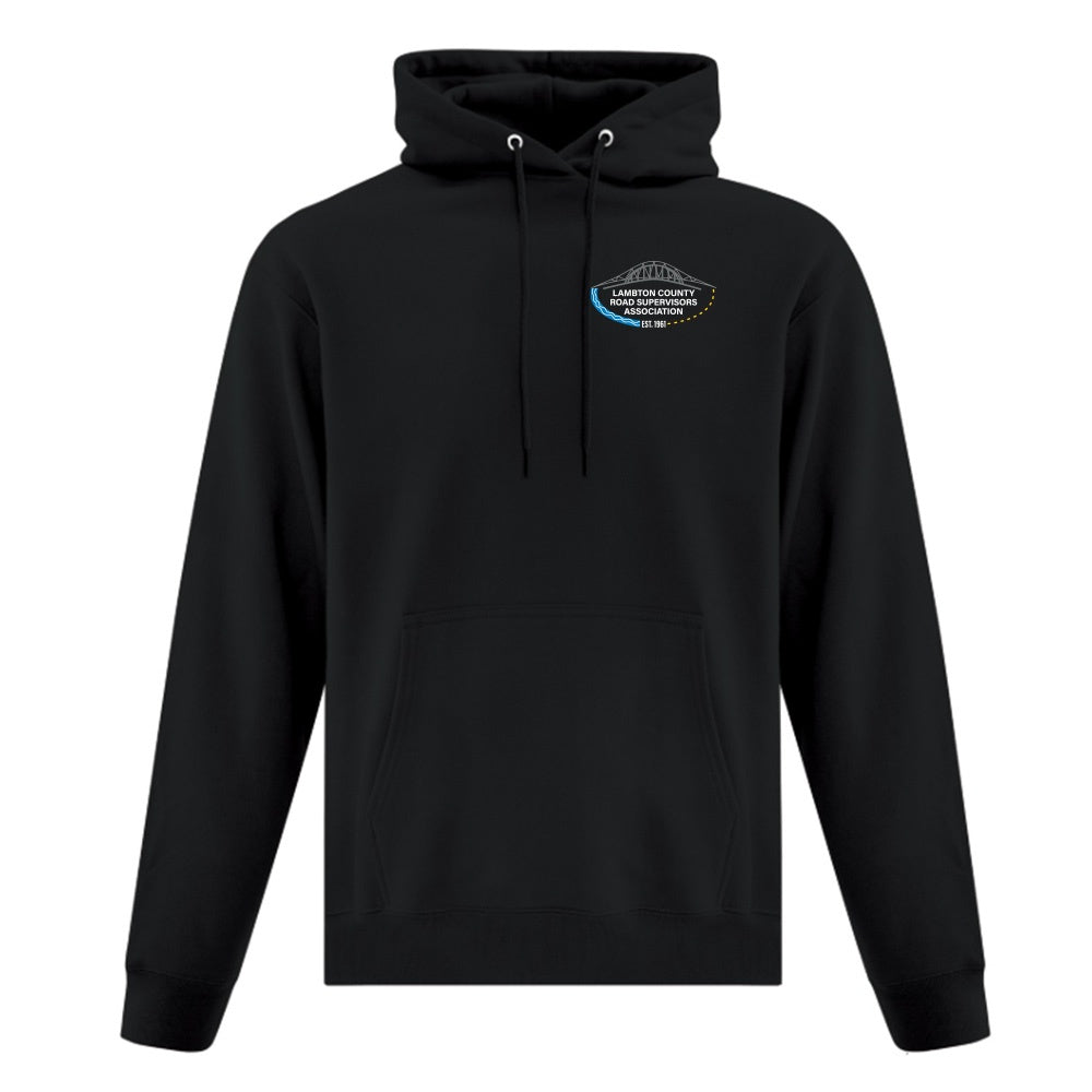 Lambton County Road Supervisors Adult Fleece Hooded Sweatshirt