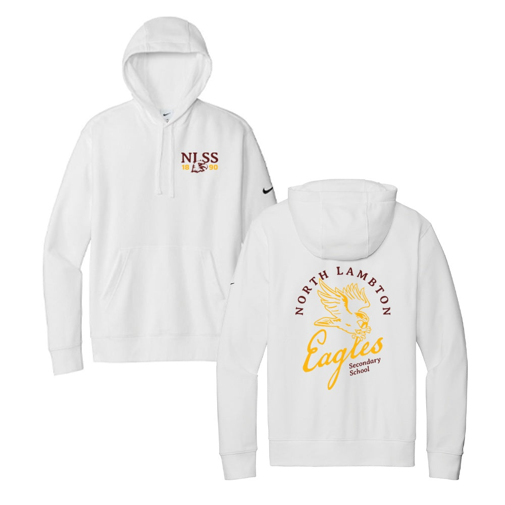 North Lambton Adult Nike Club Fleece Sleeve Swoosh Pullover Hoodie