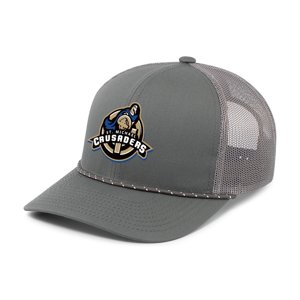 St Michael Trucker Snapback Braid Cap