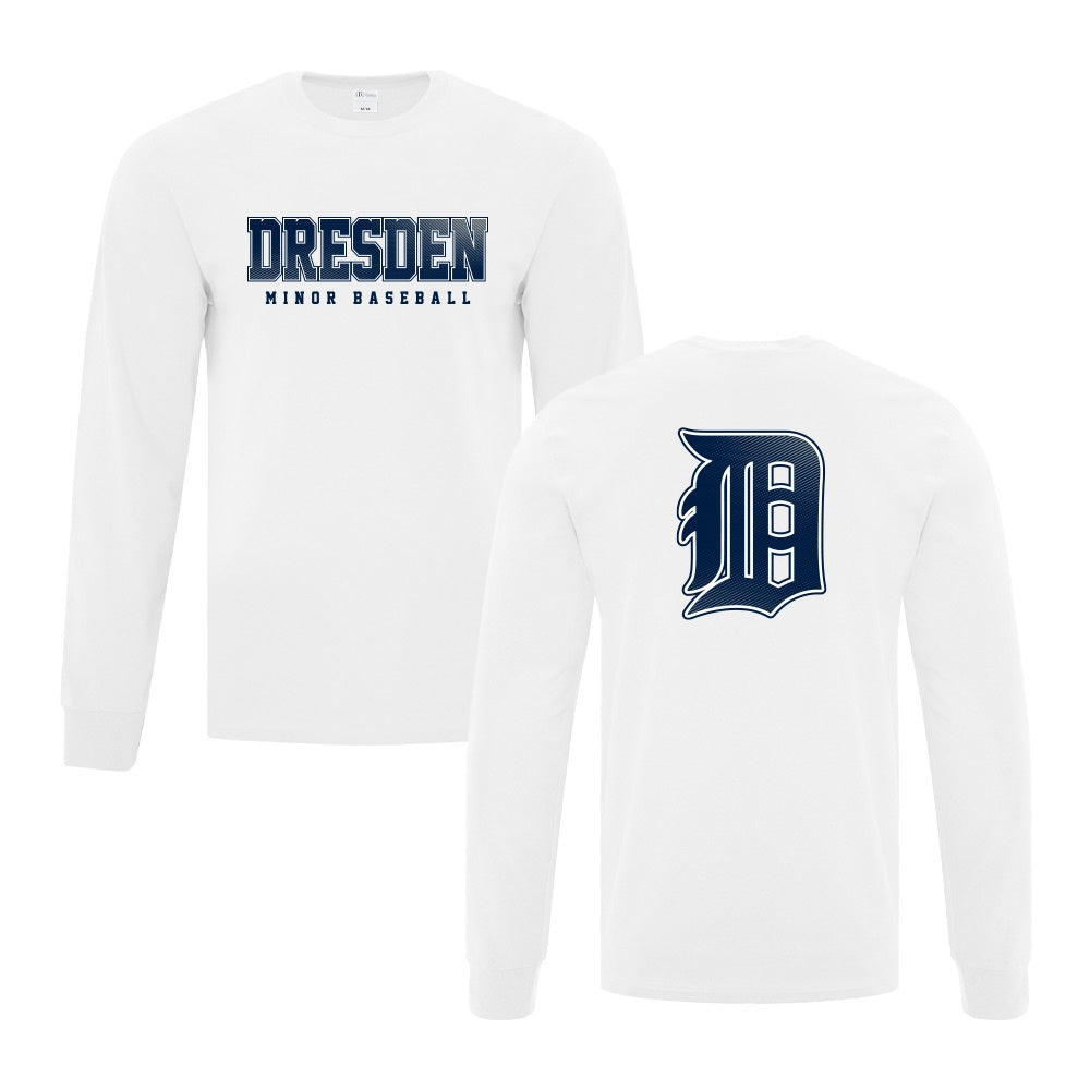 Dresden Minor Baseball Youth Cotton Long Sleeve