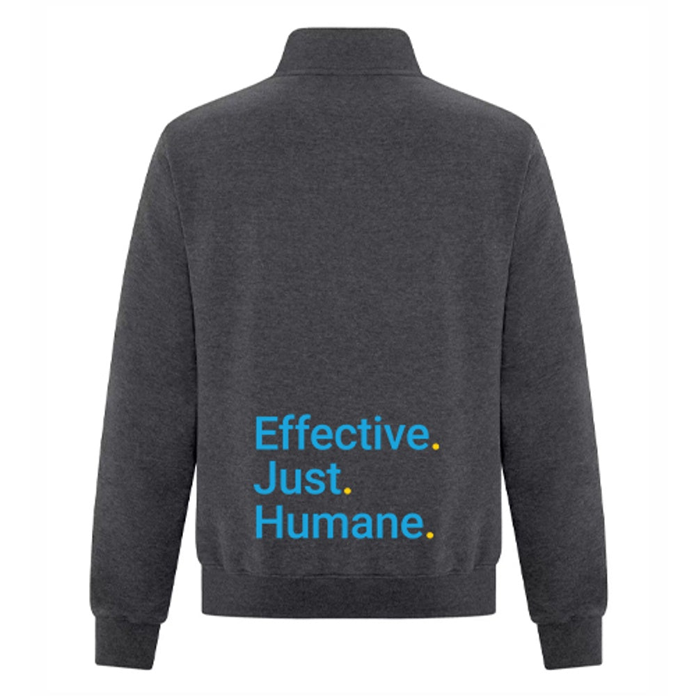 John Howard Society Adult Everyday Fleece 1/4 Zip Sweatshirt