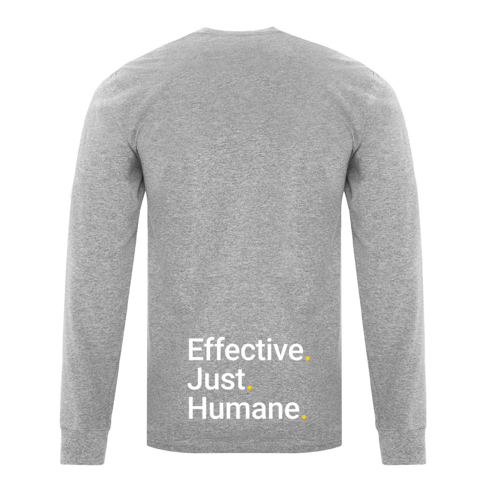 John Howard Society Adult Everyday Cotton Long Sleeve T-Shirt