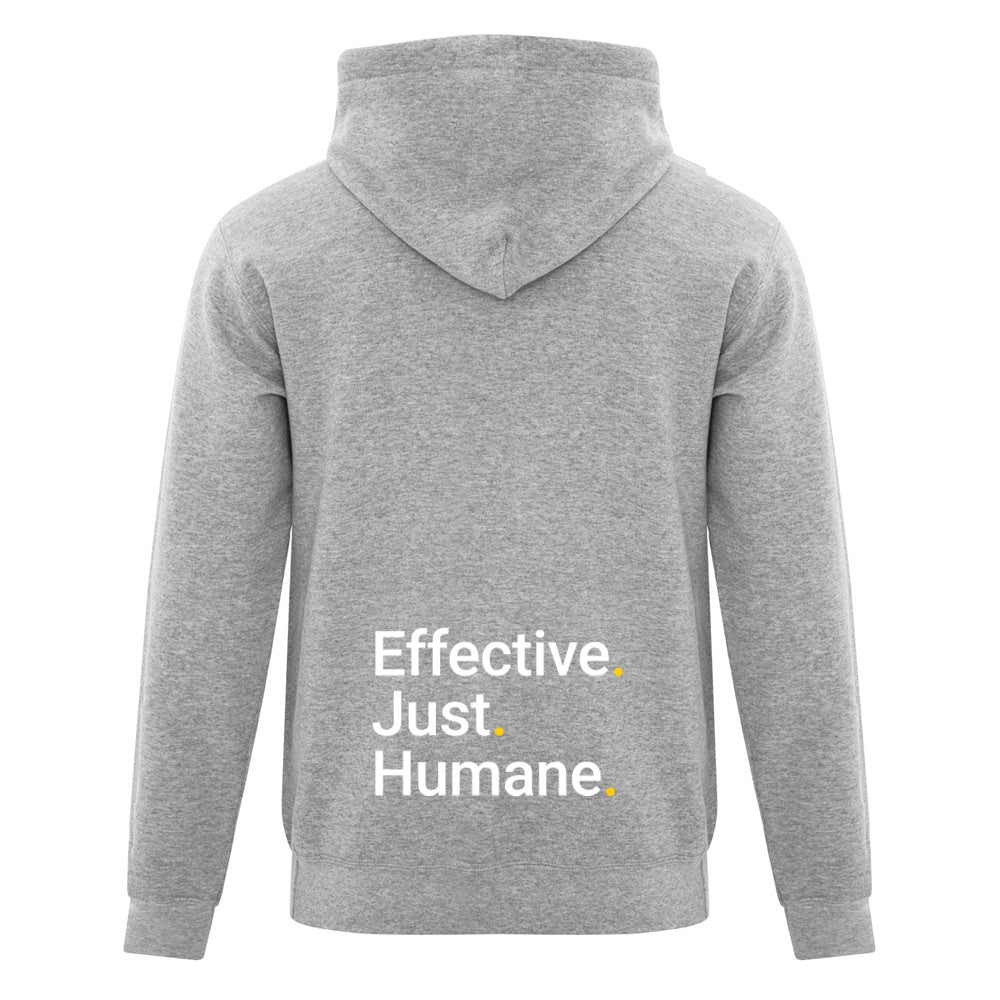 John Howard Society Adult Everyday Fleece Full Zip Hooded Sweatshirt