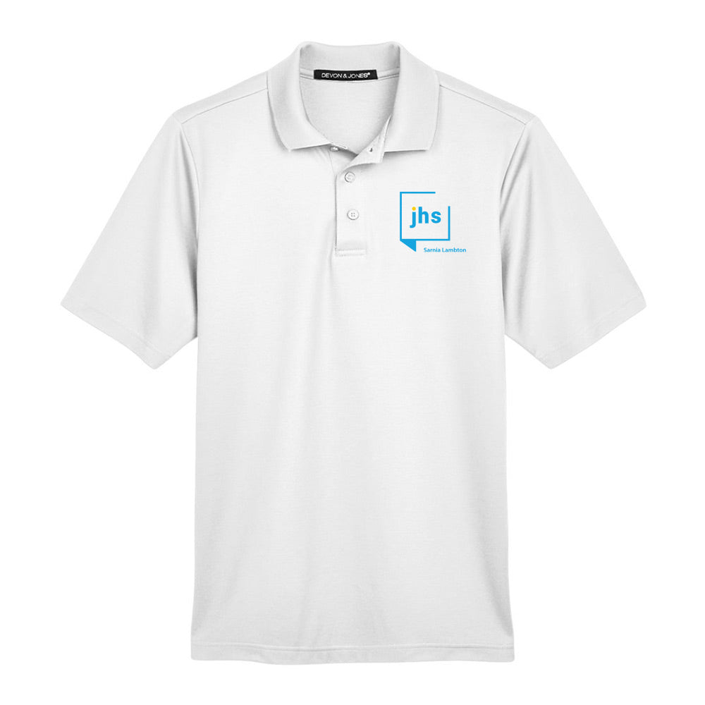 John Howard Society Adult CrownLux Performance Plaited Polo