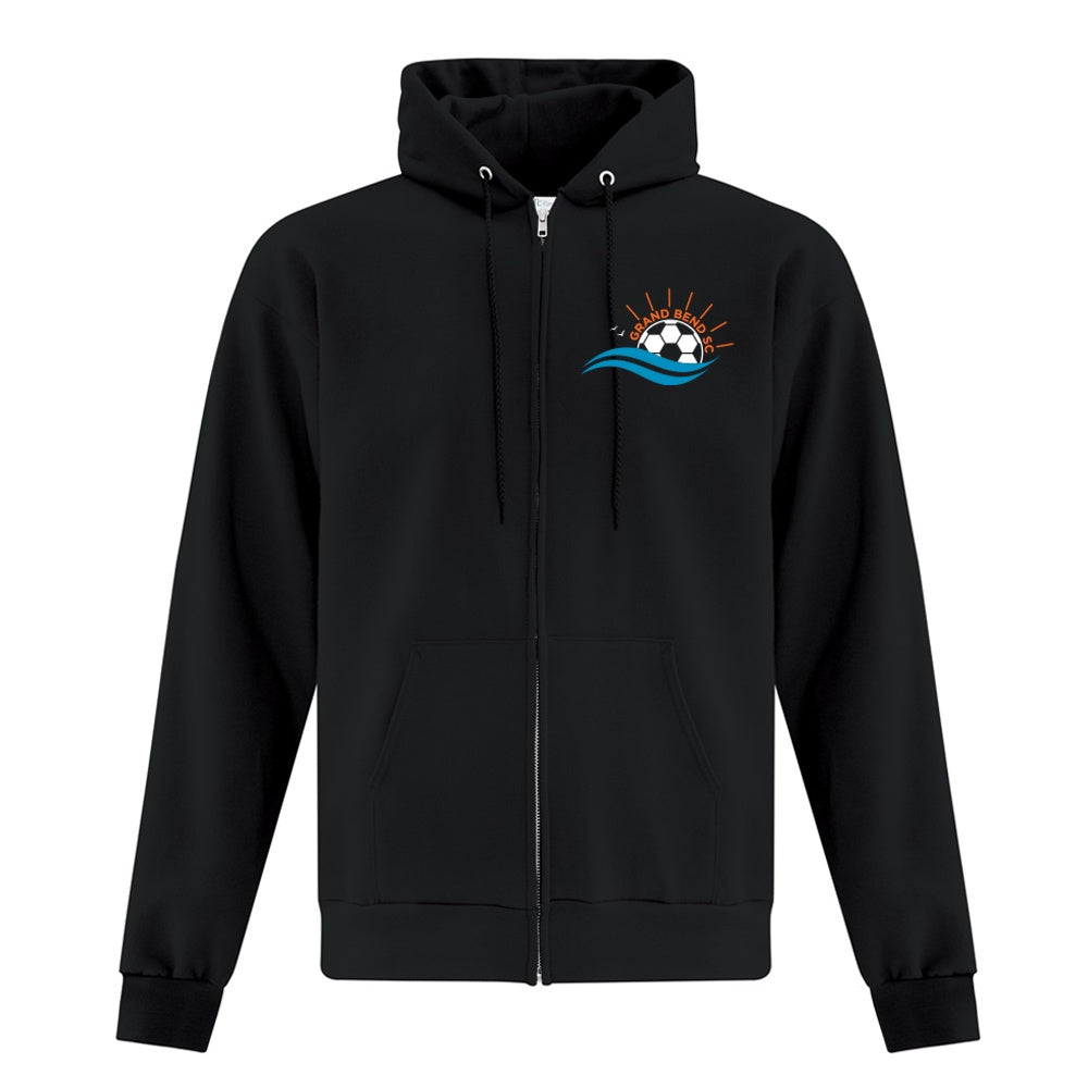 Grand Bend SC Adult Fleece Full Zip Hooded Sweatshirt
