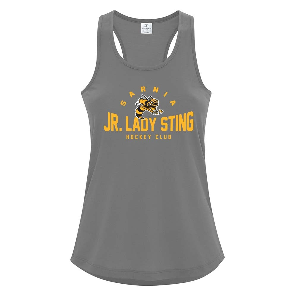Jr Lady Sting Ladies' Pro Spun Racerback Tank