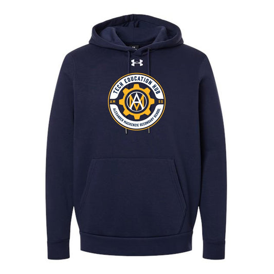 Technological Education Hub Adult Under Armour Team Icon Fleece Hooded Sweatshirt