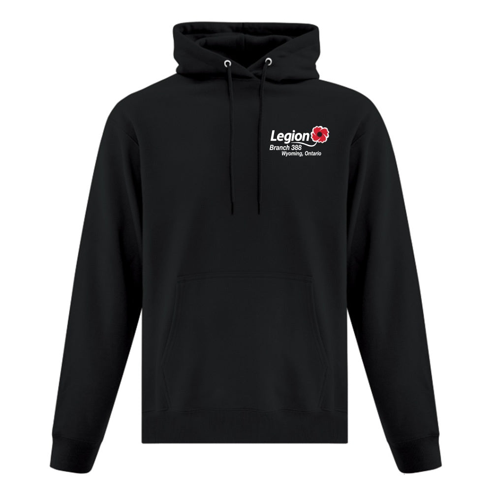 Wyoming Legion Branch 388 Adult Fleece Hooded Sweatshirt