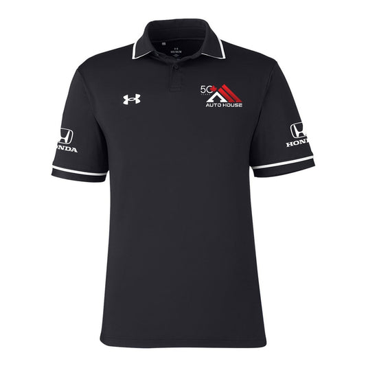 Auto House Honda Adult Under Armour Tipped Teams Performance Polo