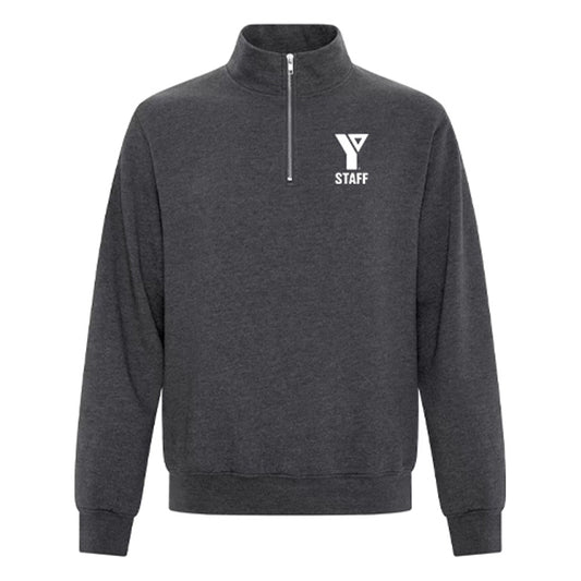 YMCA Staff Adult Everyday Fleece 1/4 Zip Sweatshirt