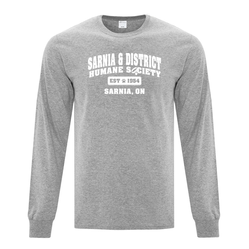 Sarnia Humane Society Adult Everyday Cotton Long Sleeve T-Shirt