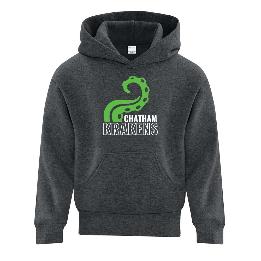 Chatham Krakens Youth Fleece Hooded Sweatshirt