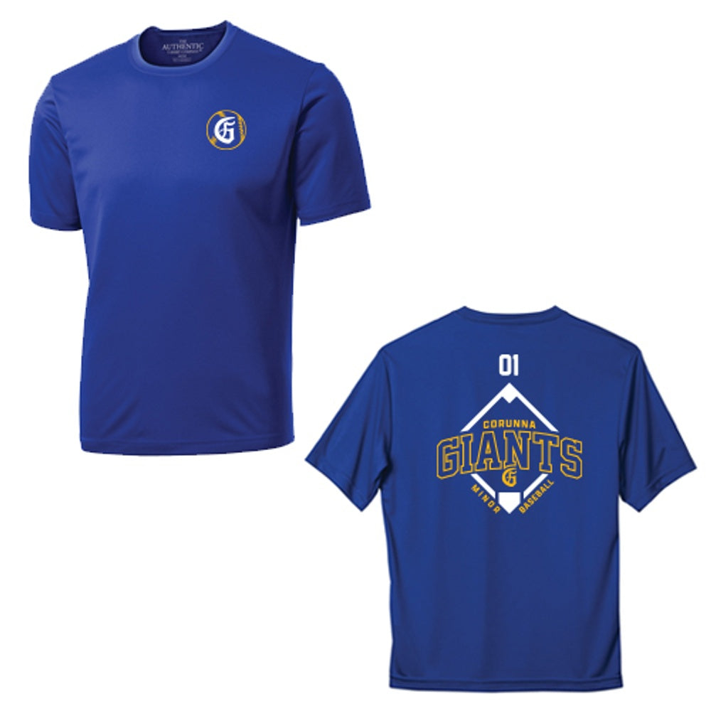 Corunna Giants Adult Pro Team T-Shirt