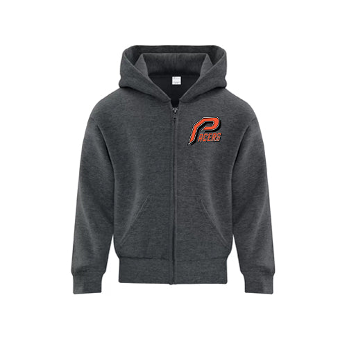Point Edward Pacers Youth Everyday Fleece Youth Full Zip Hooded Sweatshirt
