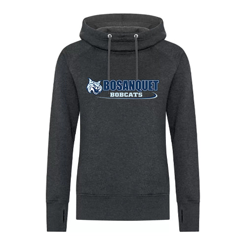 Bosanquet Staff Ladies' EsActive Vintage Hooded Sweatshirt