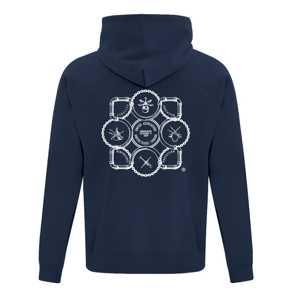 Local 663 Adult Fleece Hooded Sweatshirt