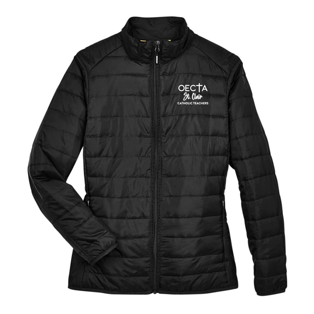OECTA St. Clair Ladies' Prevail Packable Puffer Jacket