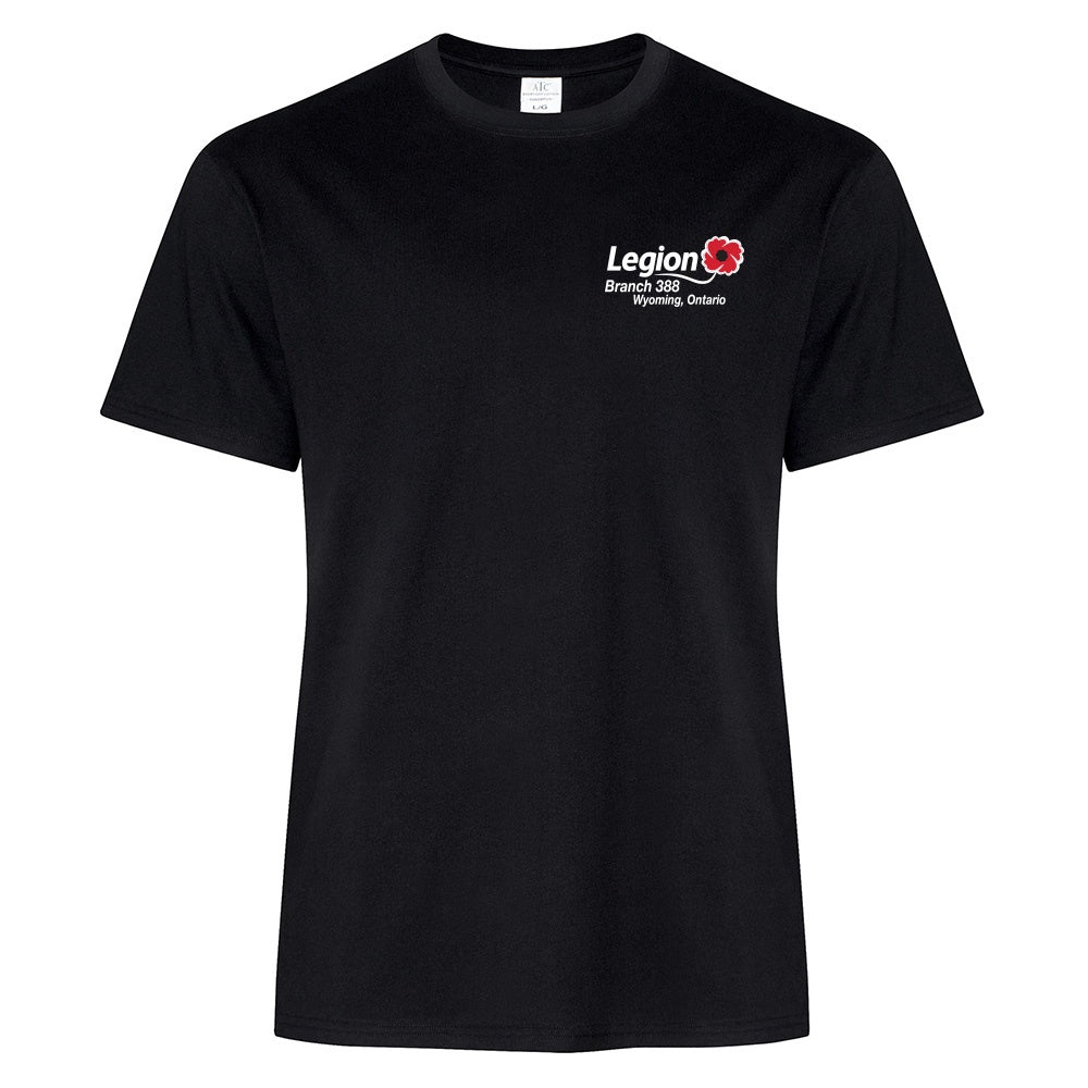 Wyoming Legion Branch 388 Adult Ring Spun Cotton T-Shirt