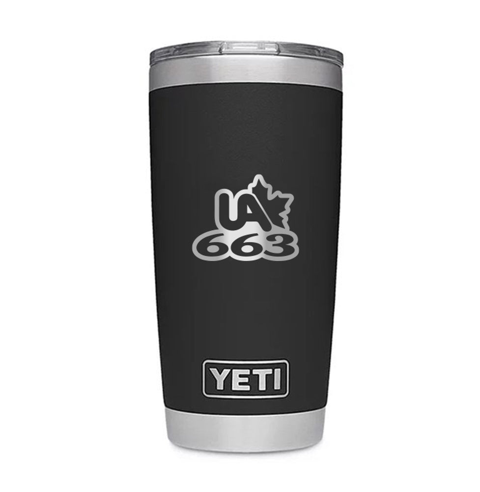 Local 663 20oz Yeti Tumbler