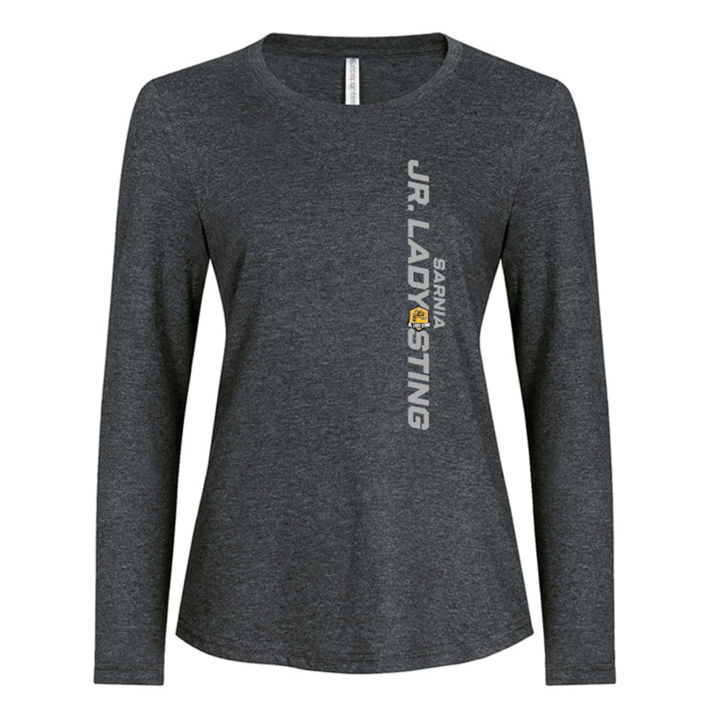 Jr Lady Sting Ladies' Eurospun Ringsun Long Sleeve T-Shirt