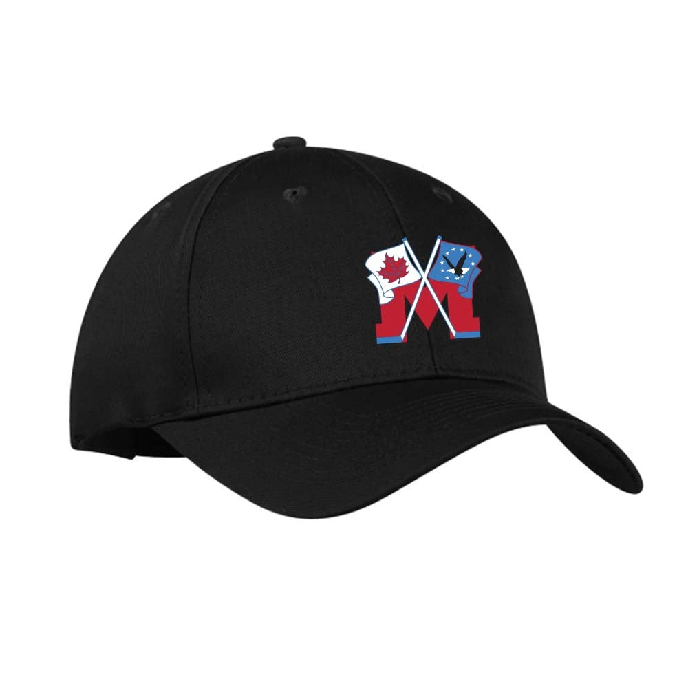 Mooretown Lady Flags Adult Cotton Twill Cap
