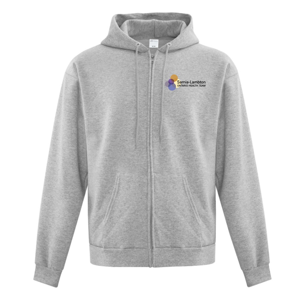 Sarnia-Lambton Ontario Health Team Adult Fleece Full Zip Hooded Sweatshirt