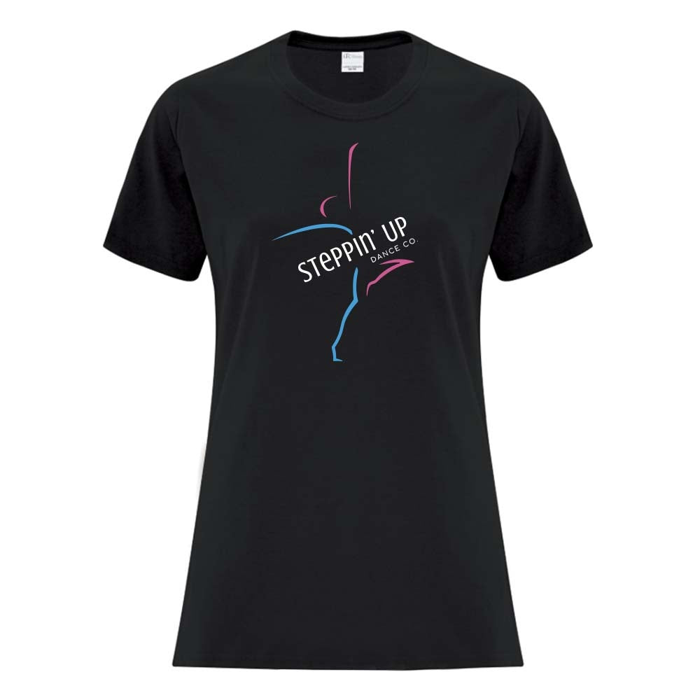 Steppin' Up Dance Ladies' Cotton T-Shirt